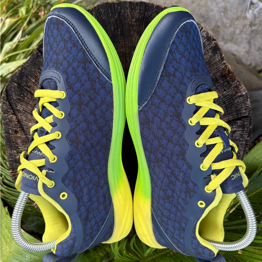 Vionic Women’s Python 335/Vs025 Navy Yellow Runni… - image 6